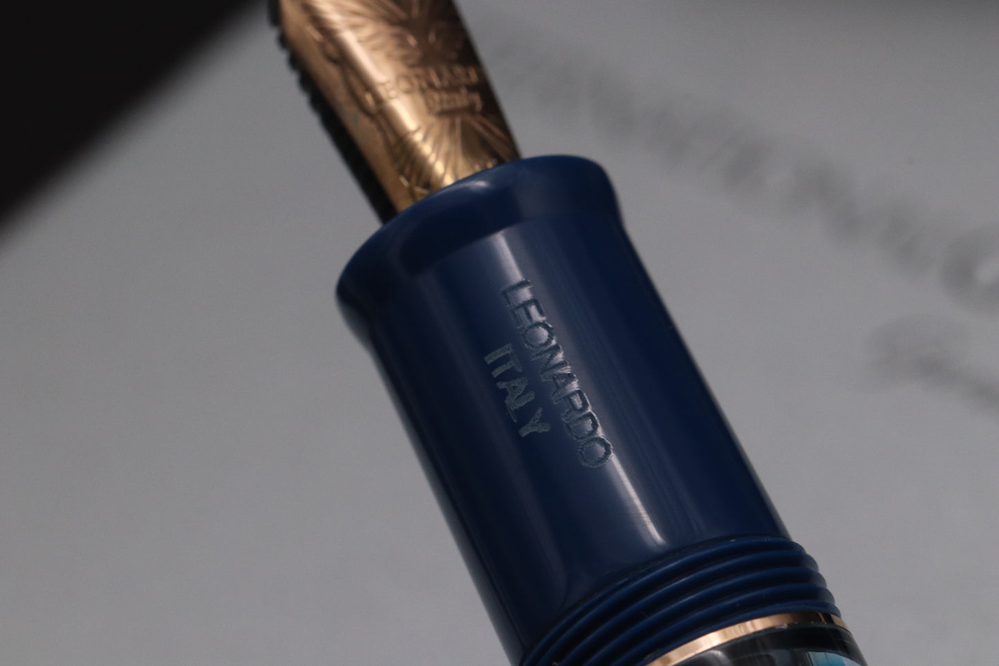 Leonardo MZG 2.0 Art of Guilloche Iris Fountain Pen - EF