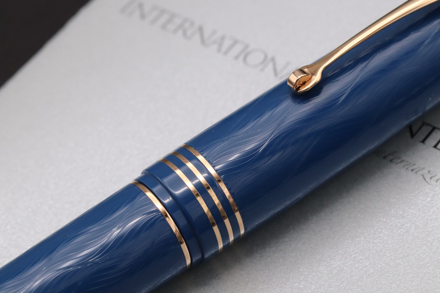Leonardo MZG 2.0 Art of Guilloche Iris Fountain Pen - EF