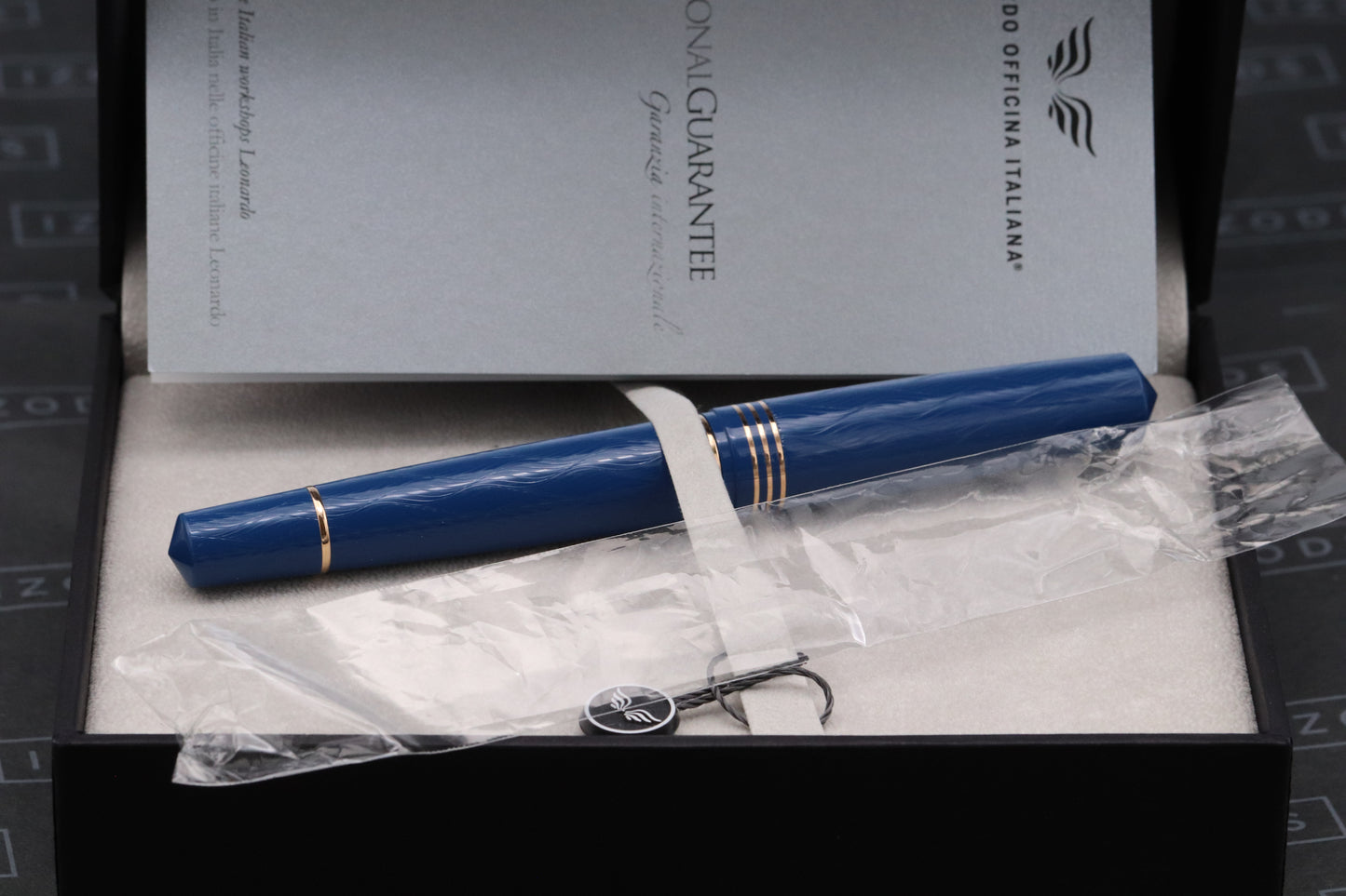 Leonardo MZG 2.0 Art of Guilloche Iris Fountain Pen - EF