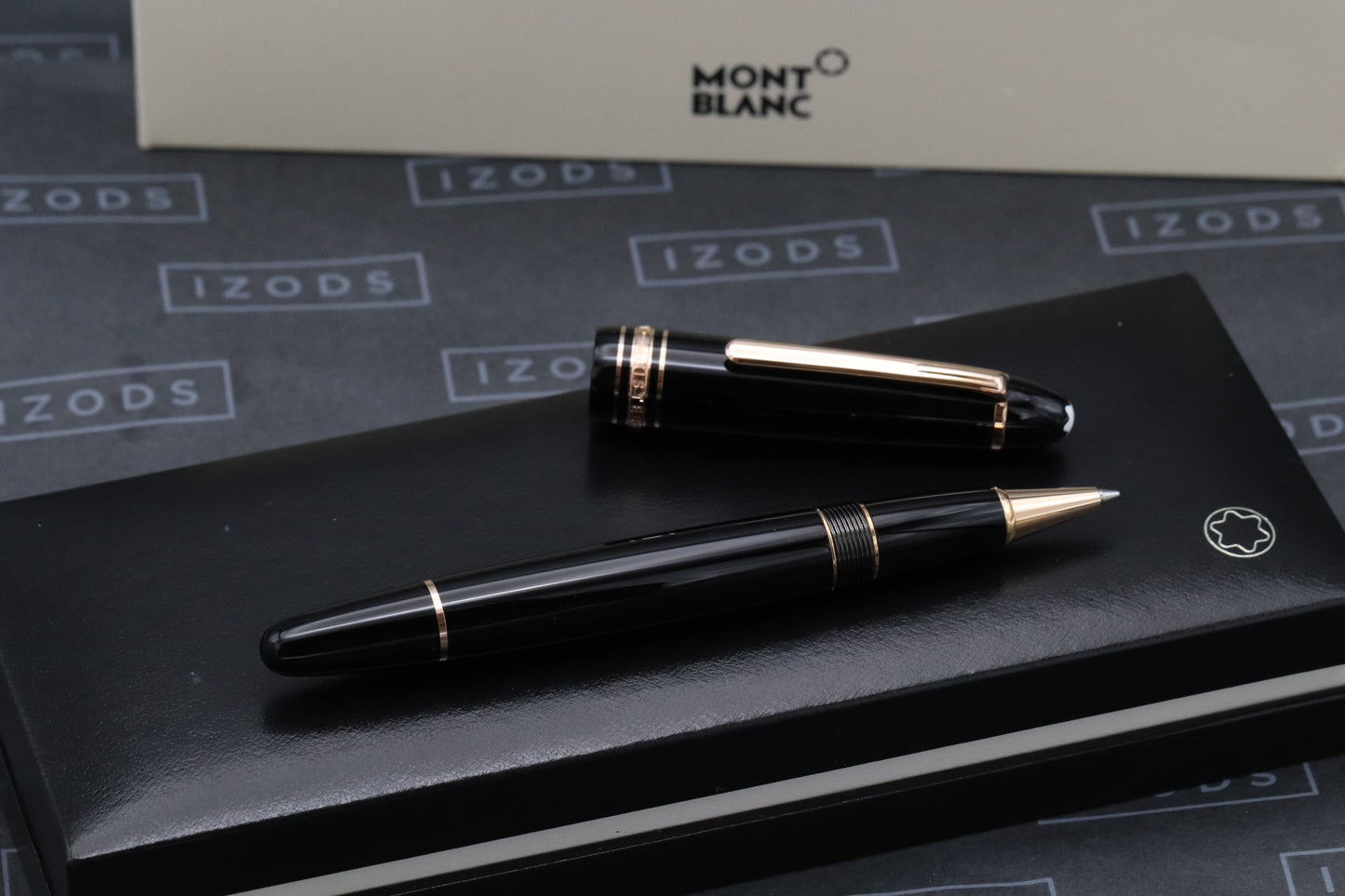 Montblanc Meisterstuck 162 LeGrand Red Gold Coated Rollerball Pen - UNUSED