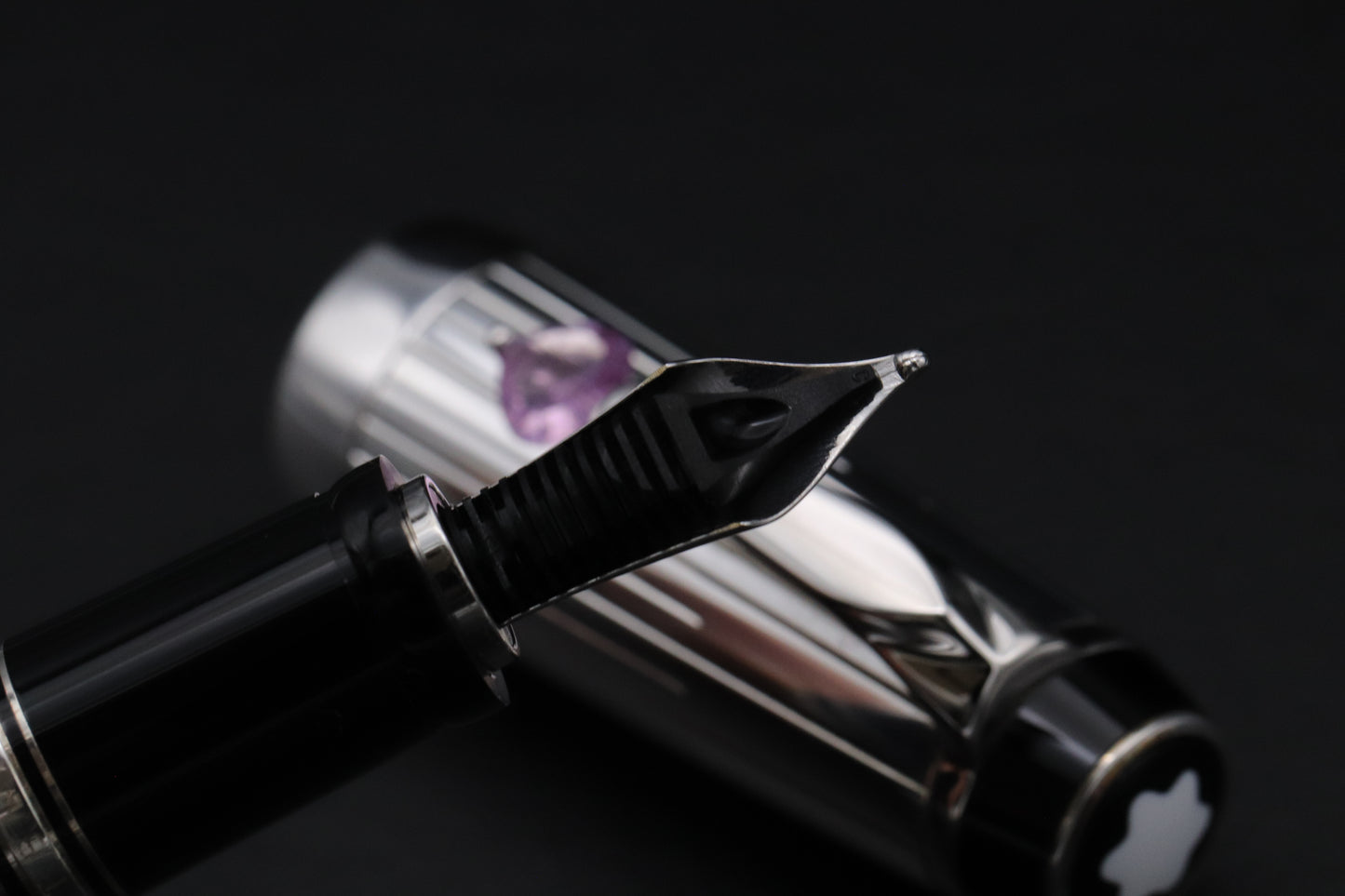 Montblanc Boheme Je T'aime Sterling Silver Fountain Pen - UNUSED
