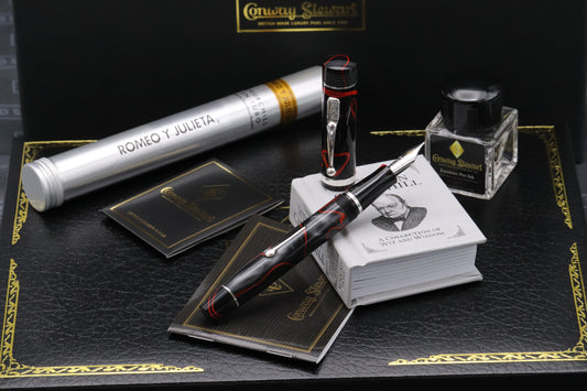 Conway Stewart Winston Churchill Excalibur LE Lever Fill Fountain Pen - IM Nib