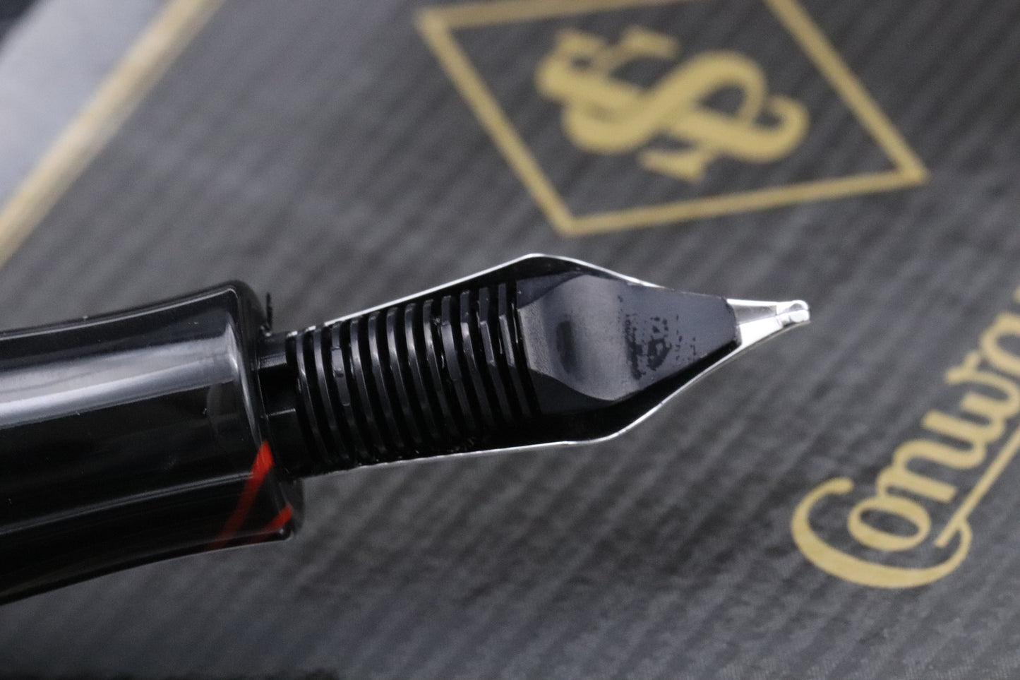 Conway Stewart Winston Churchill Excalibur LE Lever Fill Fountain Pen - IM Nib
