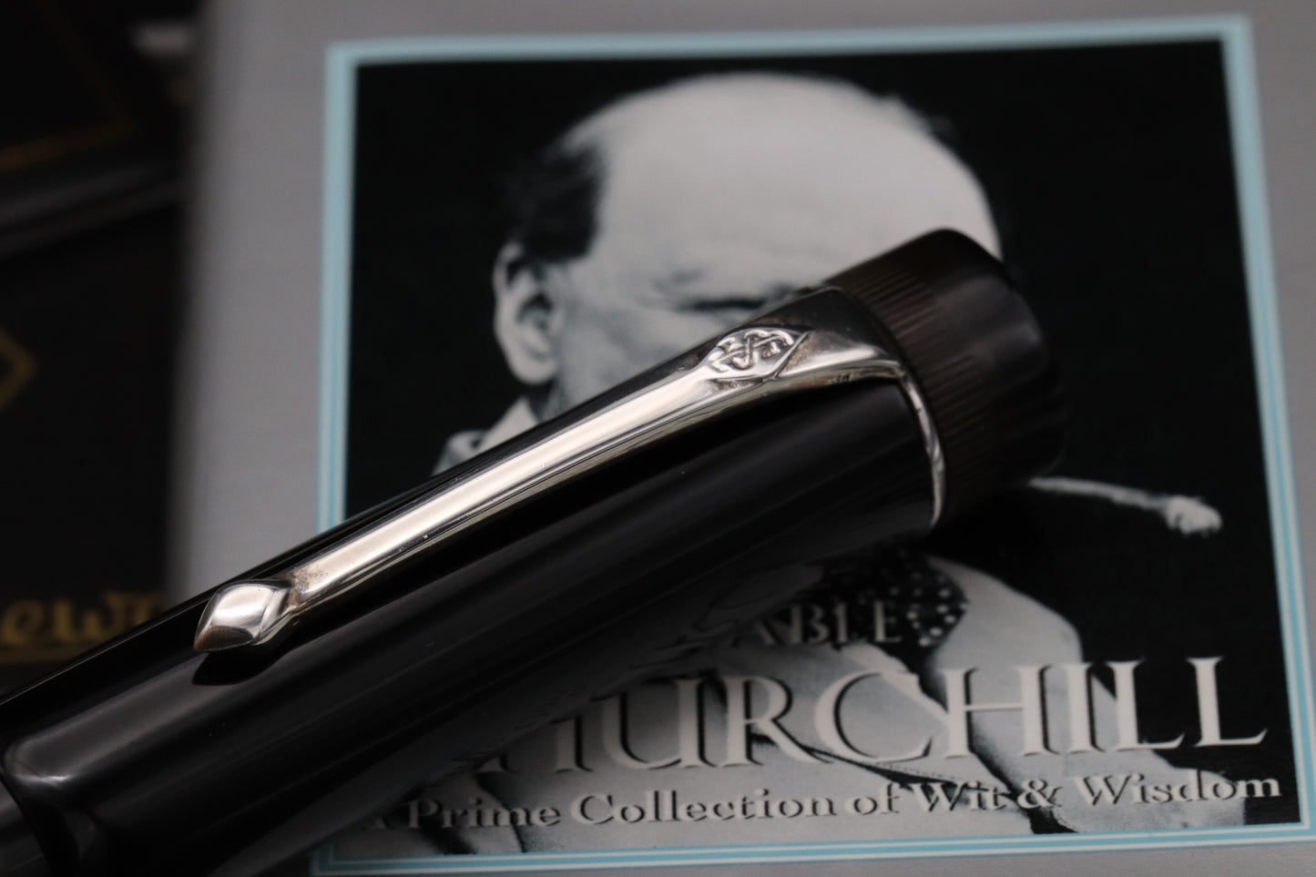 Conway Stewart Marlborough Ebonite Lever Fill Fountain Pen