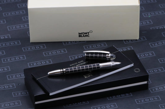 Montblanc Starwalker Rubber Platinum Rollerball / Fineliner Pen