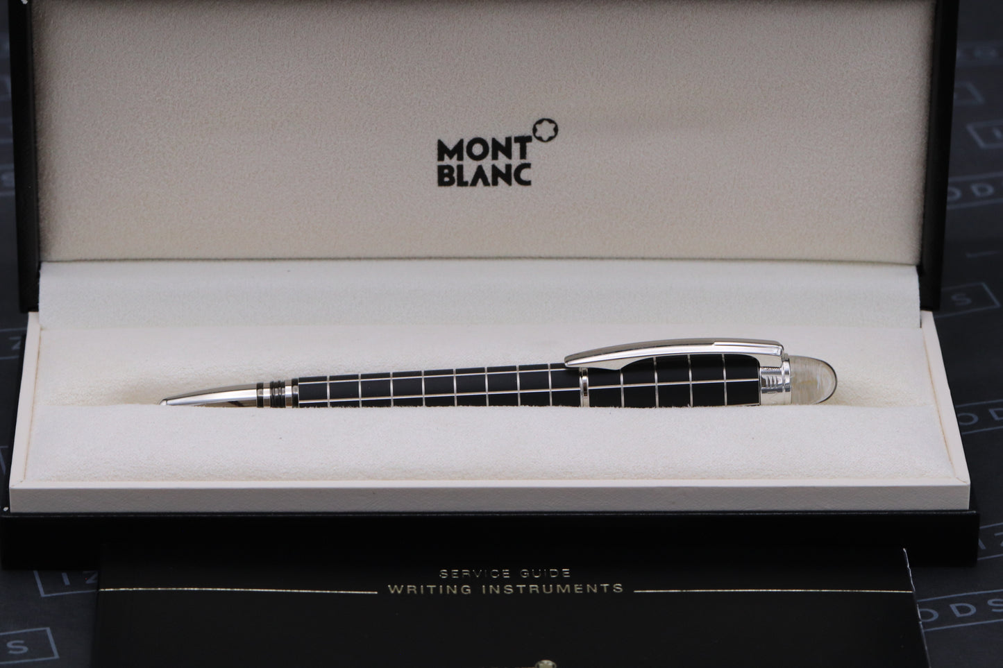 Montblanc Starwalker Rubber Platinum Rollerball / Fineliner Pen
