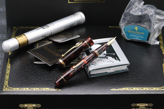 Conway Stewart Winston Churchill Rioja Resin Lever Fountain Pen