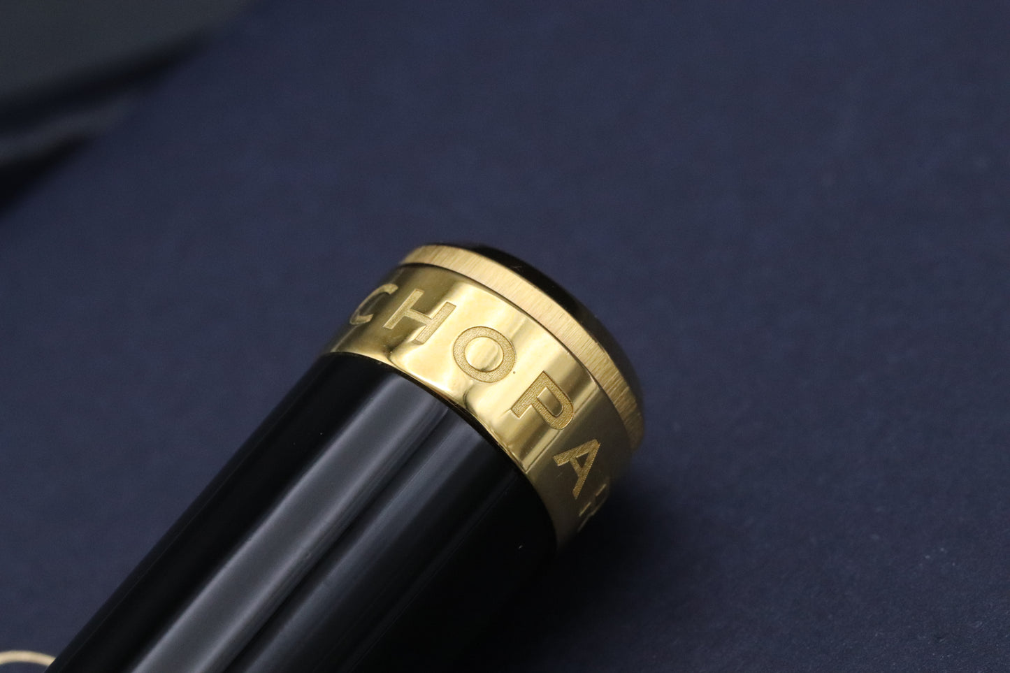 Chopard Alpine Eagle Black Gold Ballpoint Pen