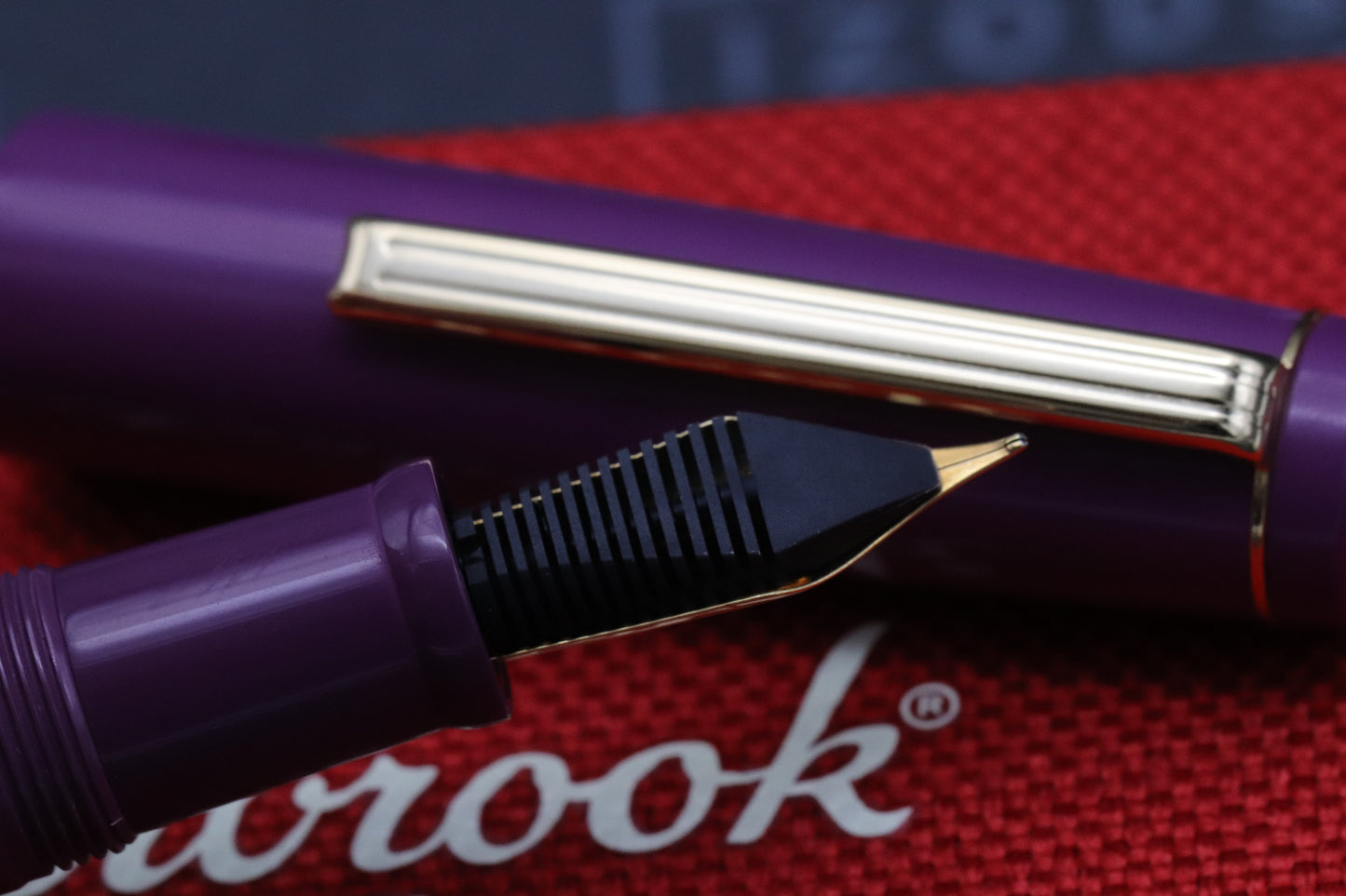 Esterbrook Model J Blackberry Ebonite Fountain Pen
