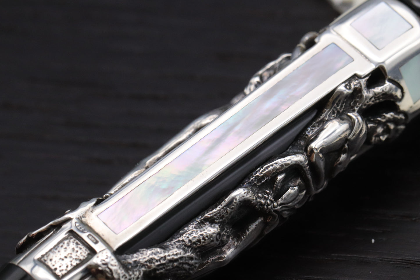 Montegrappa Aphrodite Limited Edition Sterling Silver Fountain Pen - Fully Serviced by Montegrappa - June 2025