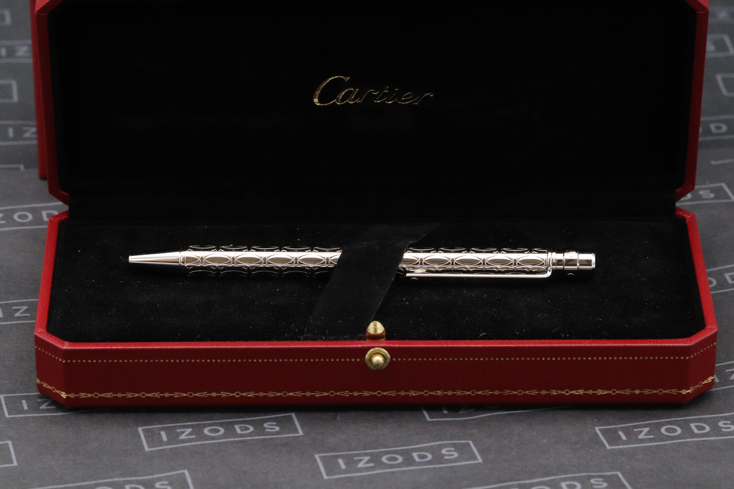 Cartier Santos de Cartier Palladium Ballpoint Pen