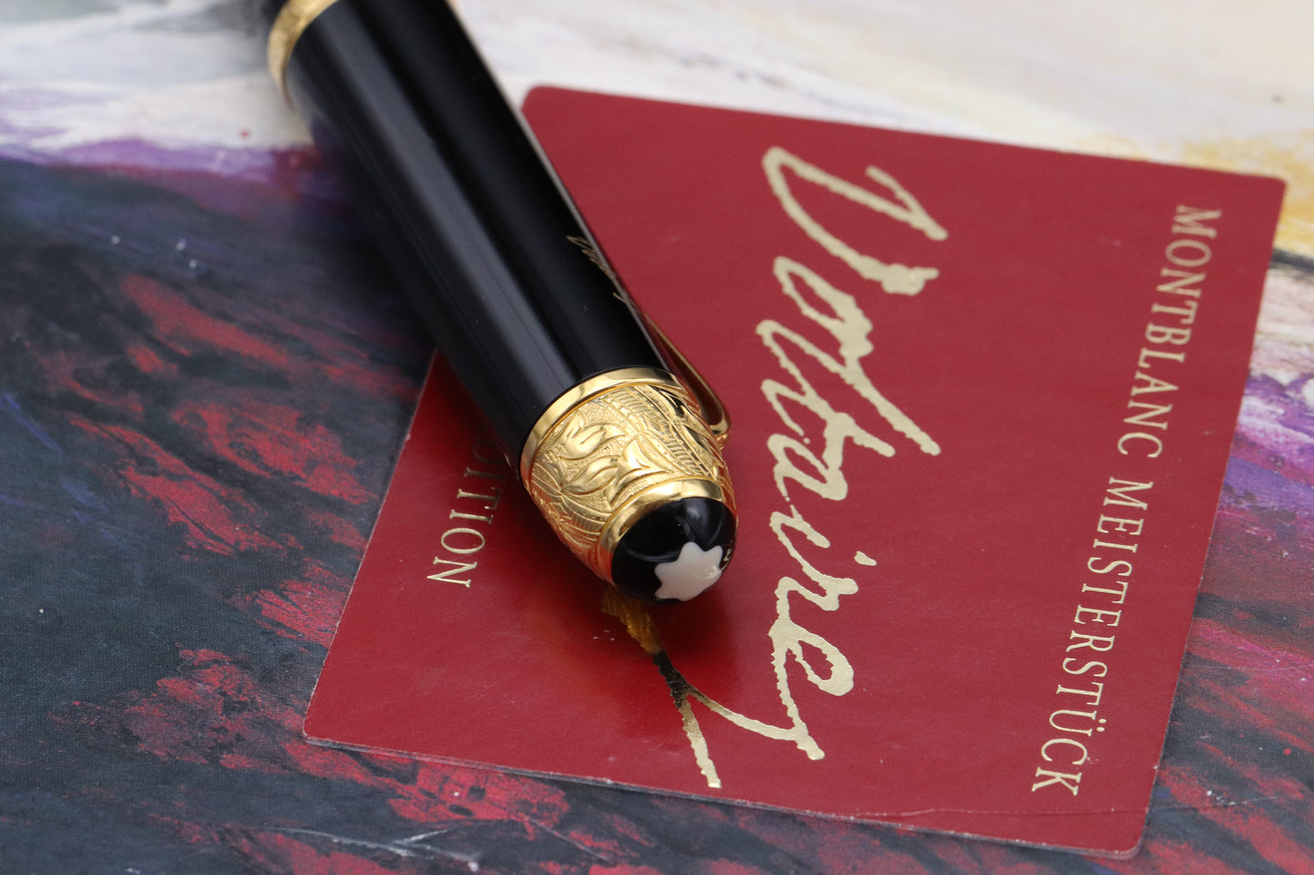 Montblanc Writers Edition Voltaire Fountain Pen - UNUSED
