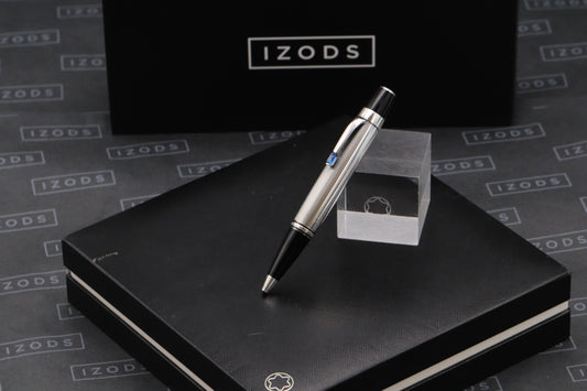 Montblanc Boheme Silver Bleu Sterling Silver Ballpoint Pen