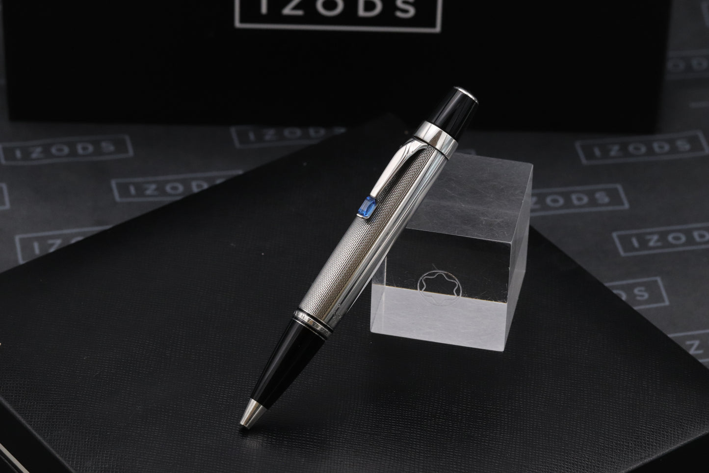 Montblanc Boheme Silver Bleu Sterling Silver Ballpoint Pen