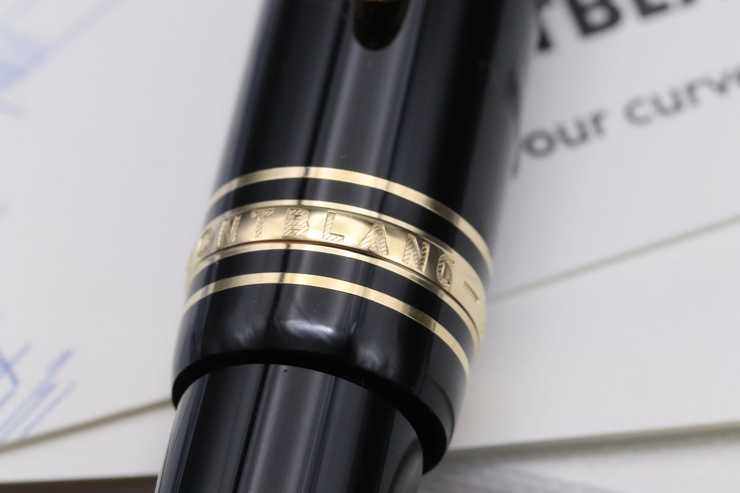 Montblanc Meisterstuck 146 LeGrand Calligraphy Curved Nib Fountain Pen - UNUSED
