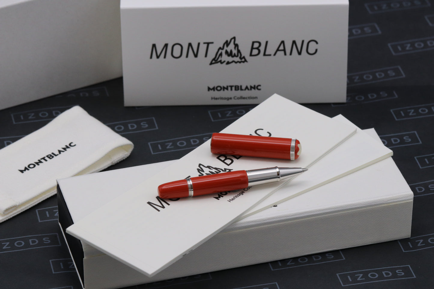 Montblanc Heritage Rouge et Noir Baby Coral-Lacquer Rollerball Pen - UNUSED