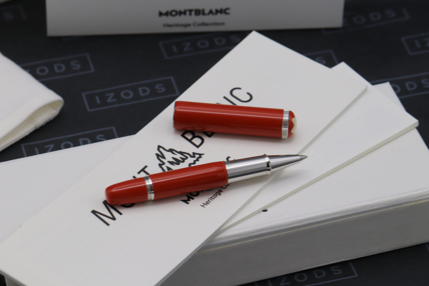 Montblanc Heritage Rouge et Noir Baby Coral-Lacquer Rollerball Pen - UNUSED
