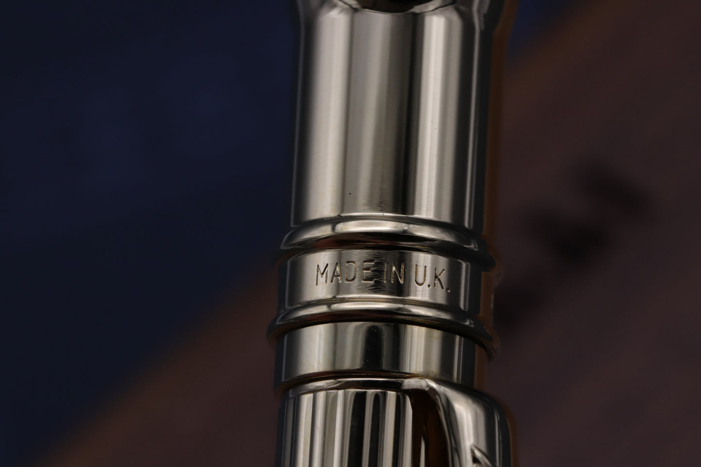 Parker Duofold Godron Gold Ballpoint Pen - 1991