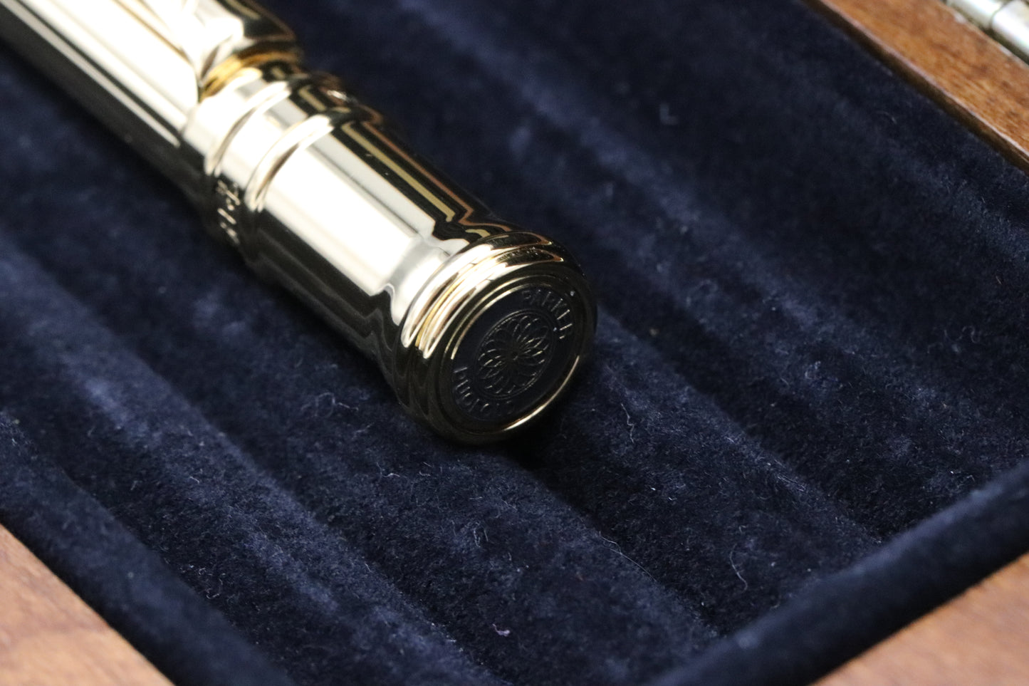 Parker Duofold Godron Gold Ballpoint Pen - 1991