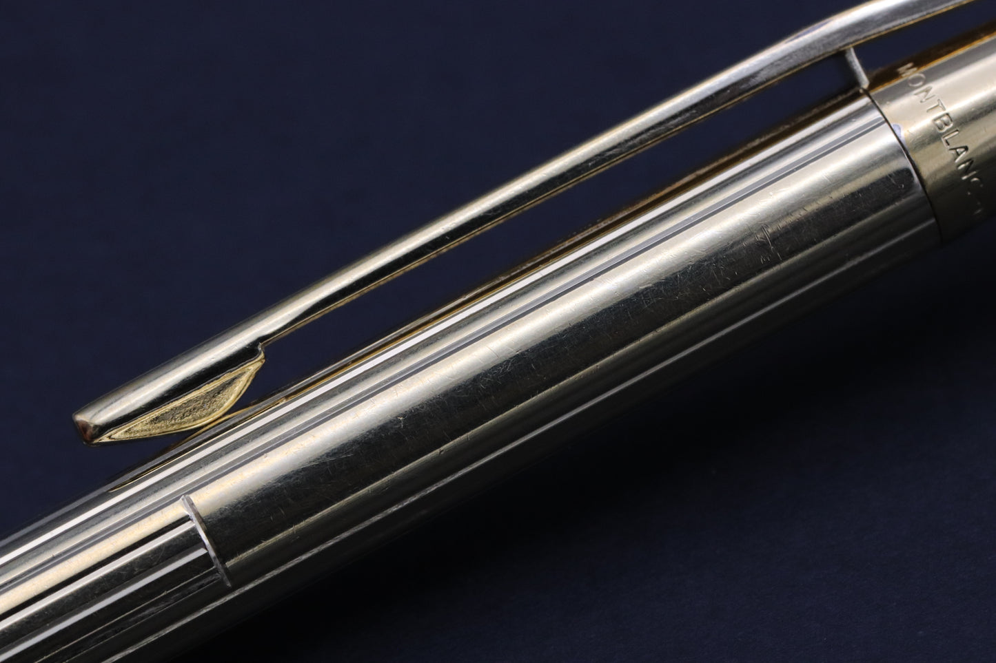 Montblanc Noblesse 1st Generation Gold-Plated Ballpoint Pen - Triangle Logo