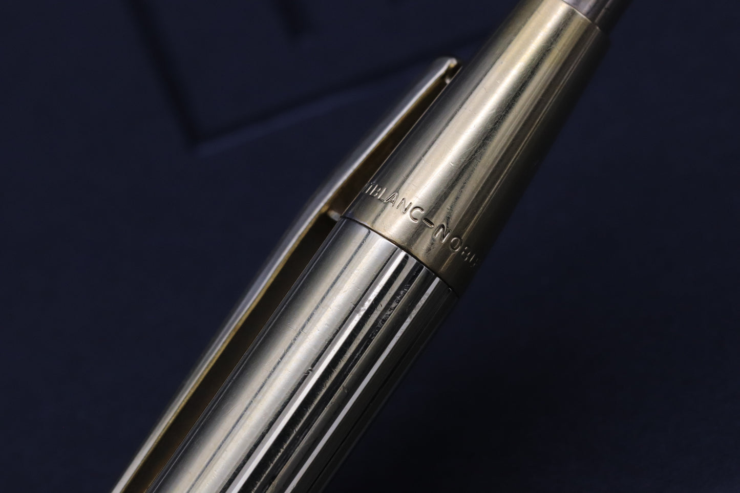Montblanc Noblesse 1st Generation Gold-Plated Ballpoint Pen - Triangle Logo