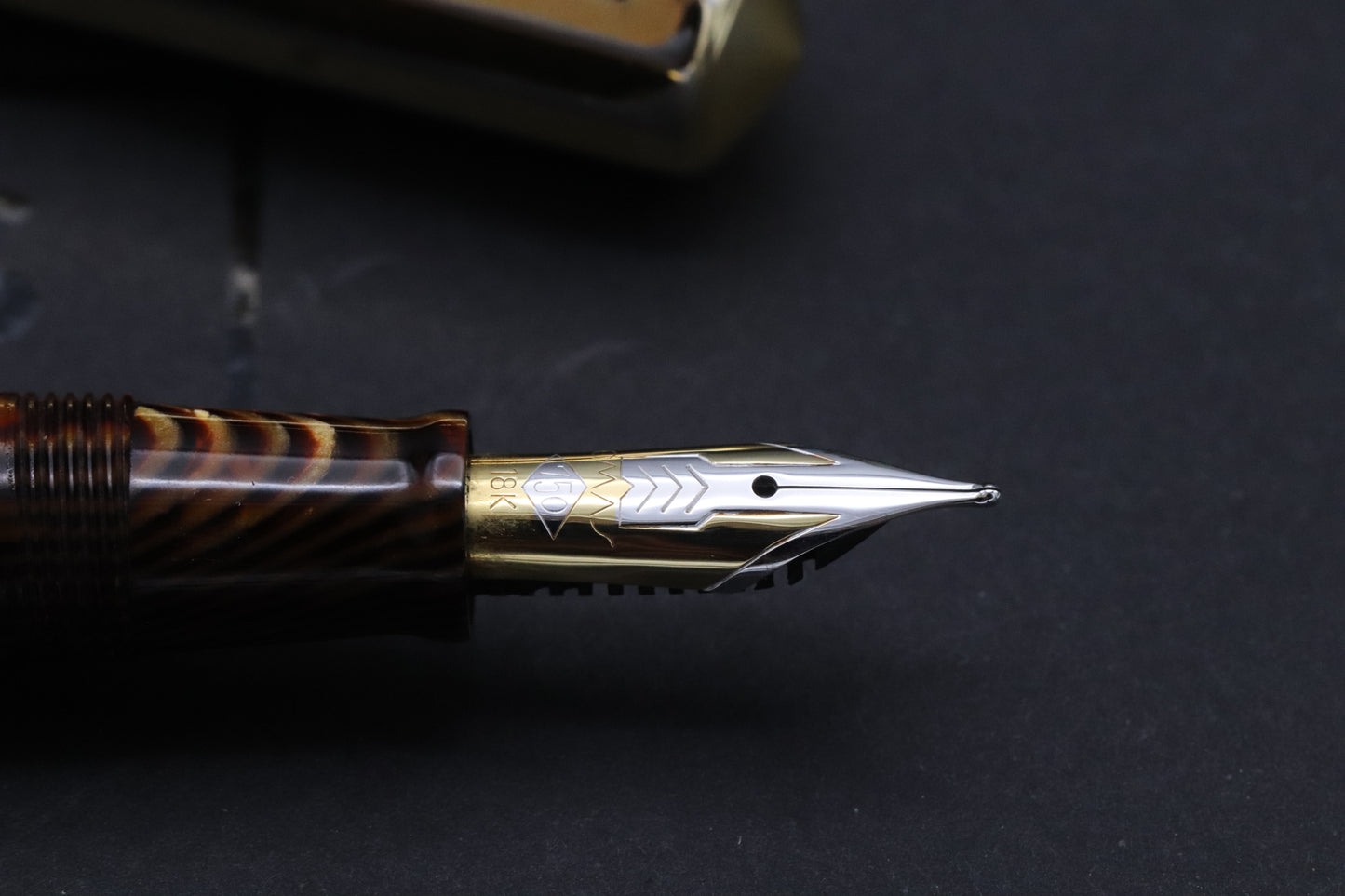 Omas Dama Arco Bronze Preziose Vermeil Cap Fountain Pen