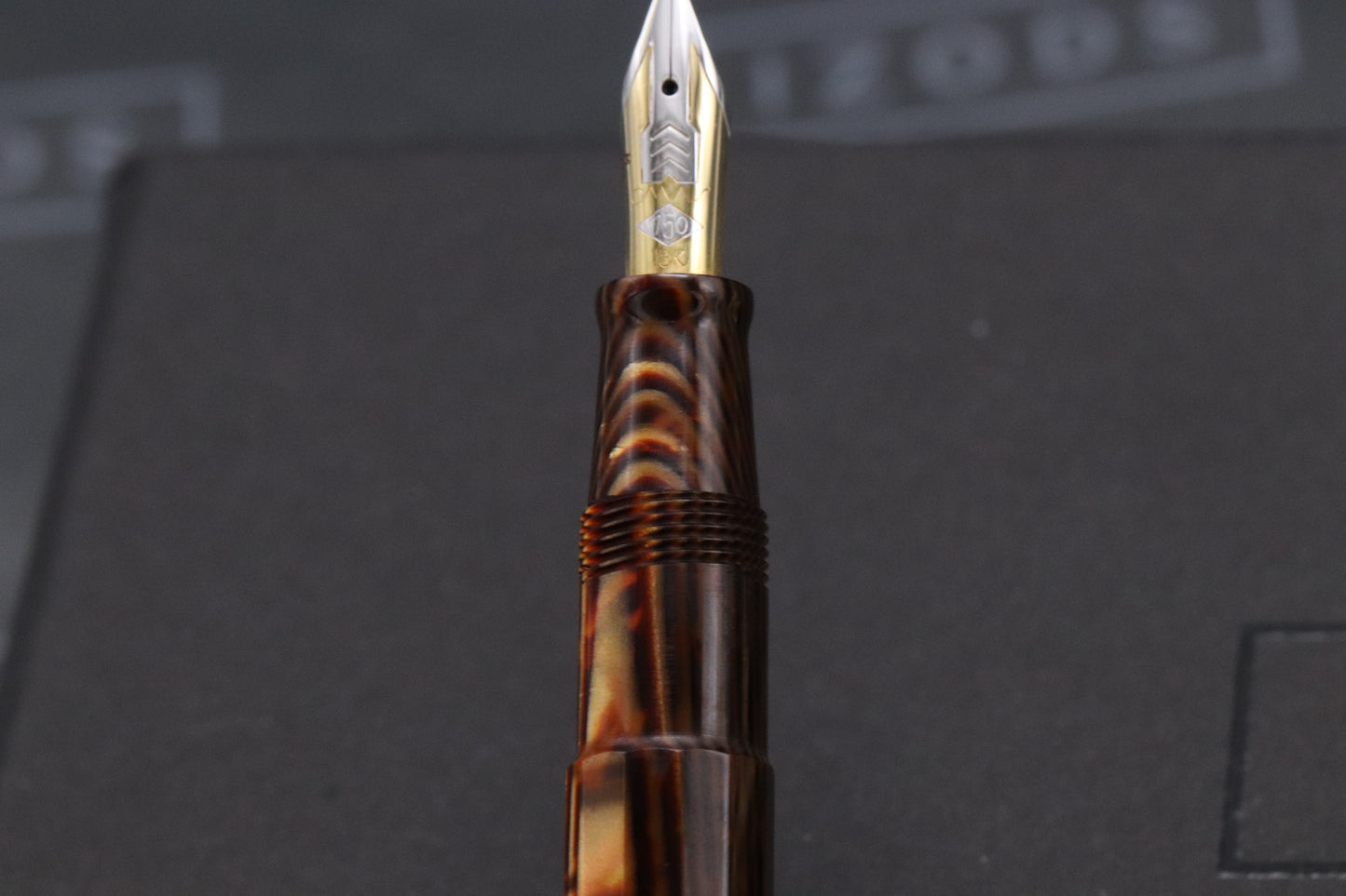 Omas Dama Arco Bronze Preziose Vermeil Cap Fountain Pen