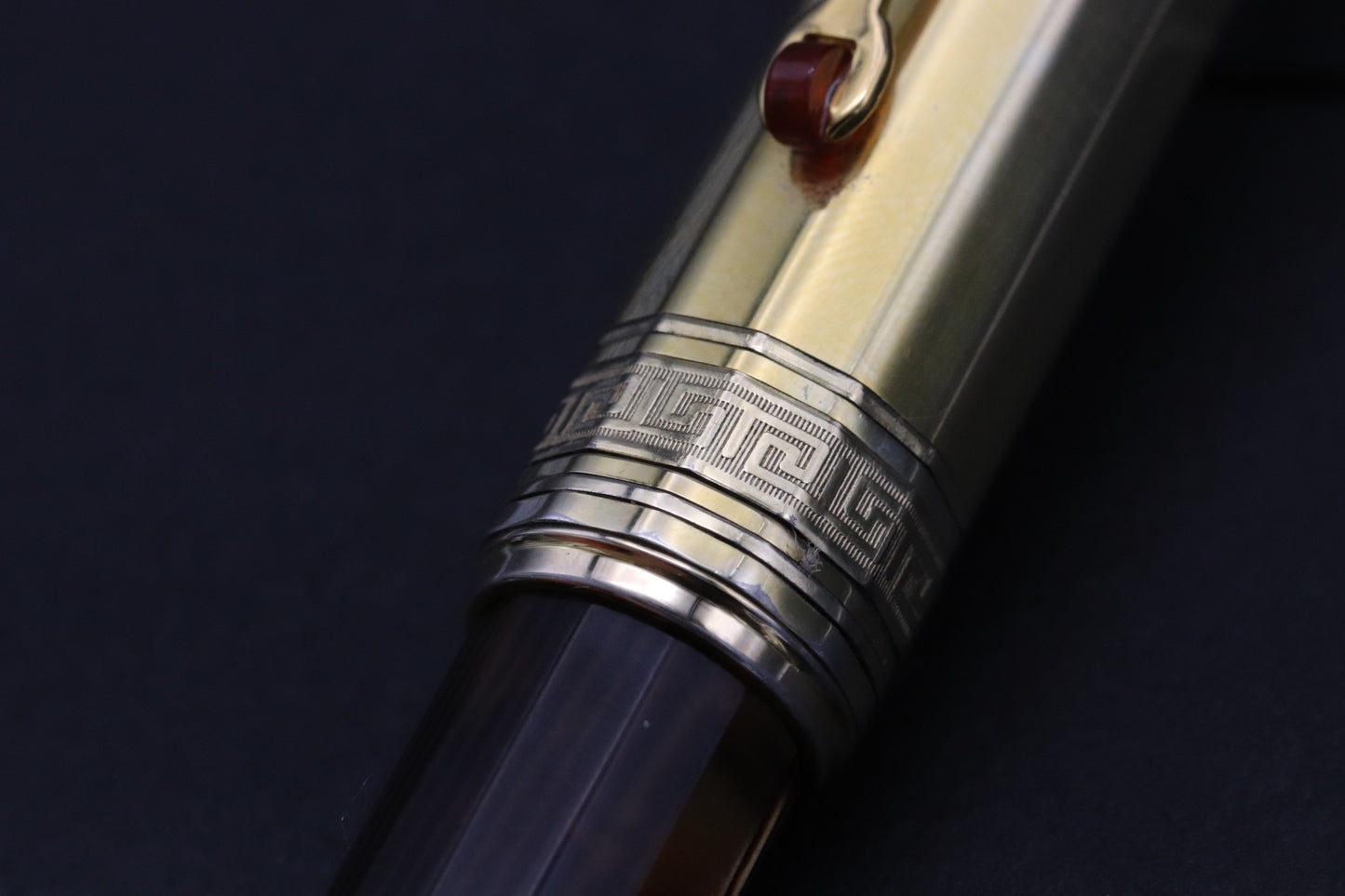 Omas Dama Arco Bronze Preziose Vermeil Cap Fountain Pen