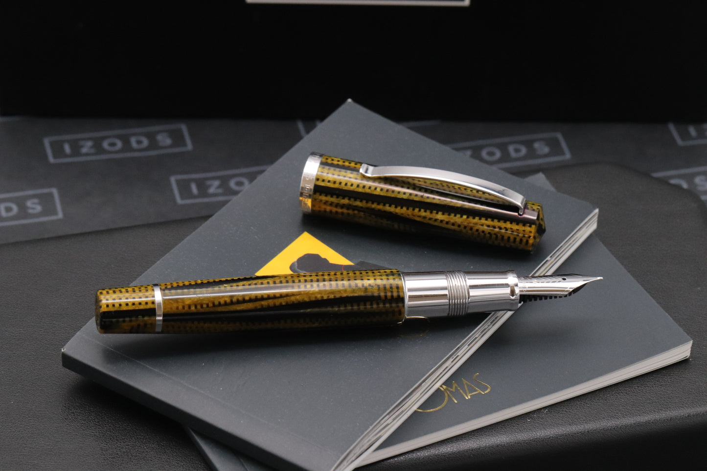 Omas Bologna 80th Anniversary Burkina Celluloid Fountain Pen