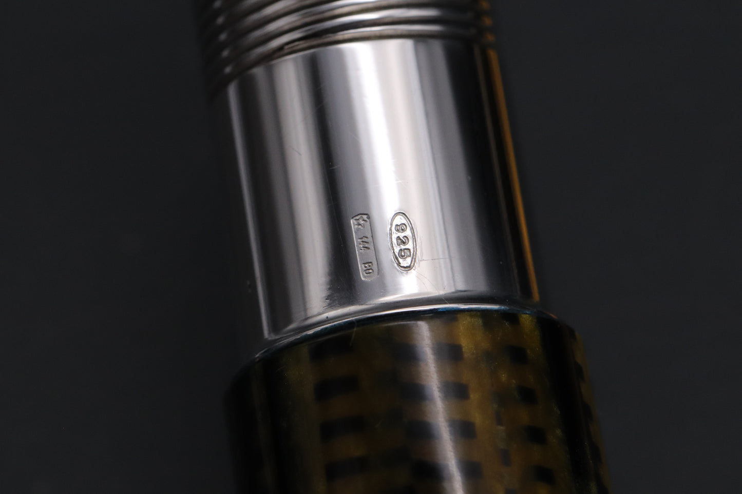 Omas Bologna 80th Anniversary Burkina Celluloid Fountain Pen