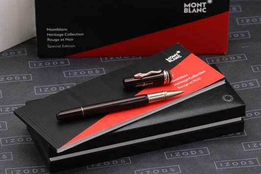 Montblanc Heritage Rouge et Noir Tropic Brown Special Edition Rollerball Pen