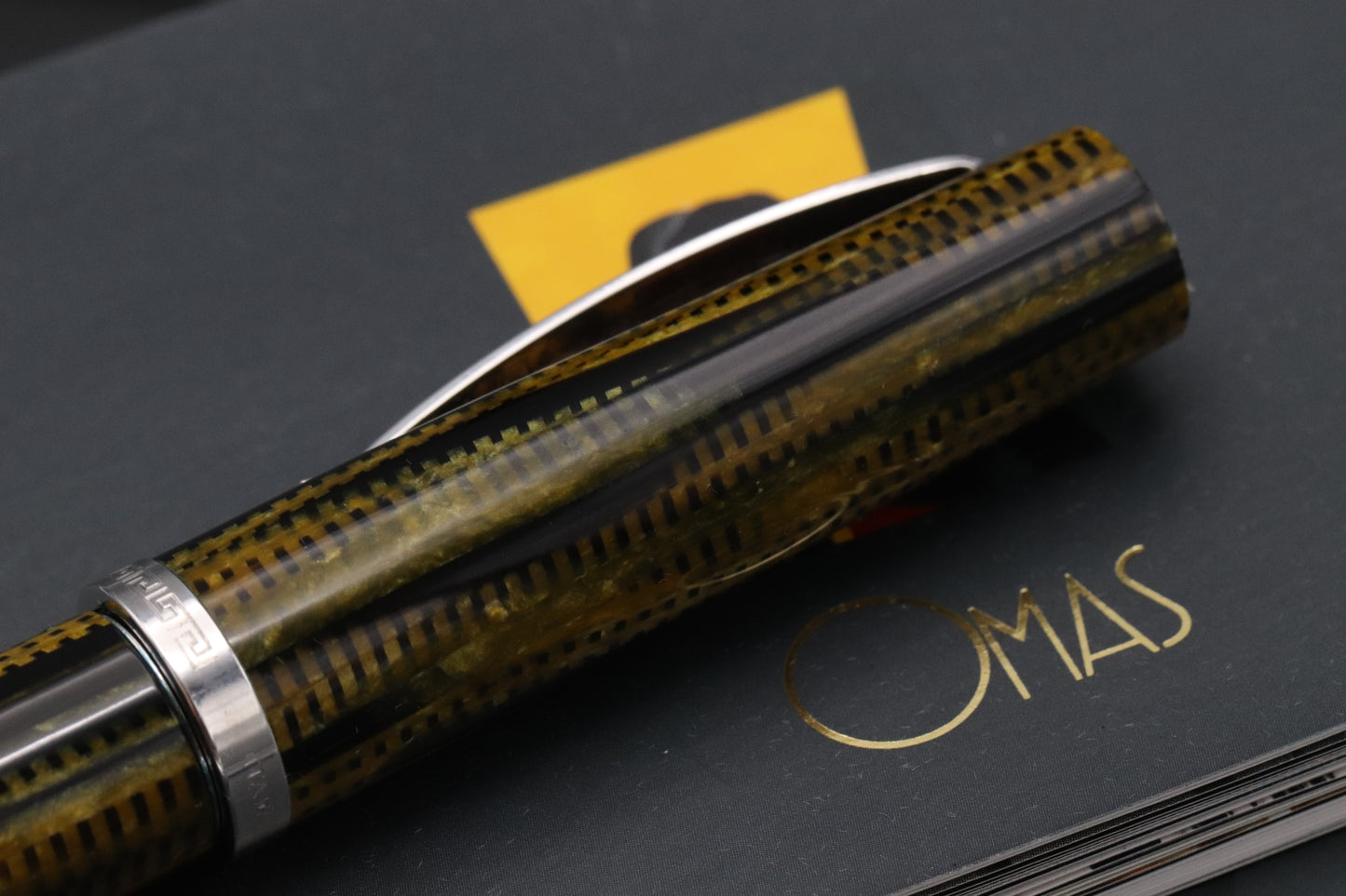 Omas Bologna 80th Anniversary Burkina Celluloid Fountain Pen