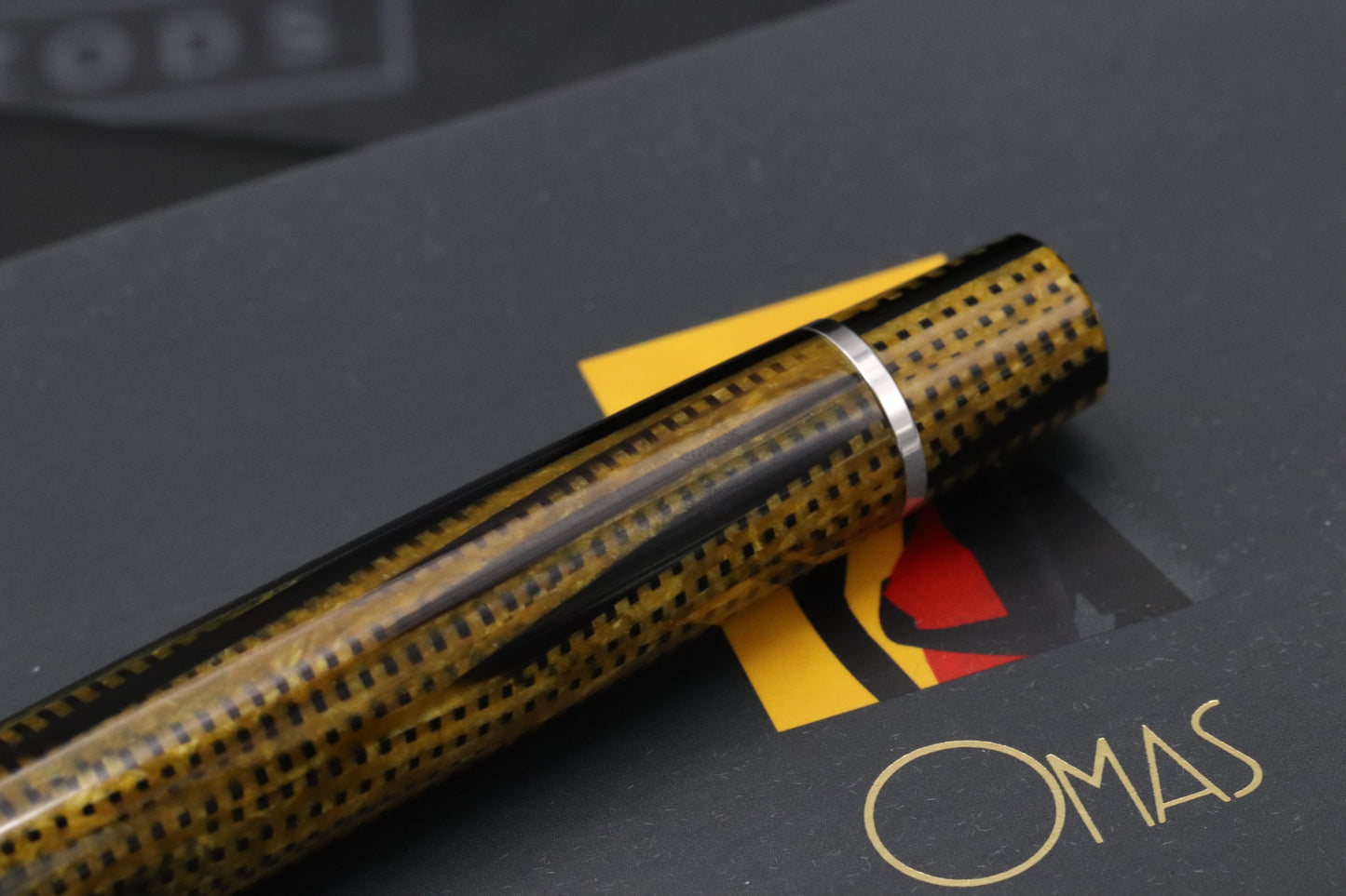 Omas Bologna 80th Anniversary Burkina Celluloid Fountain Pen