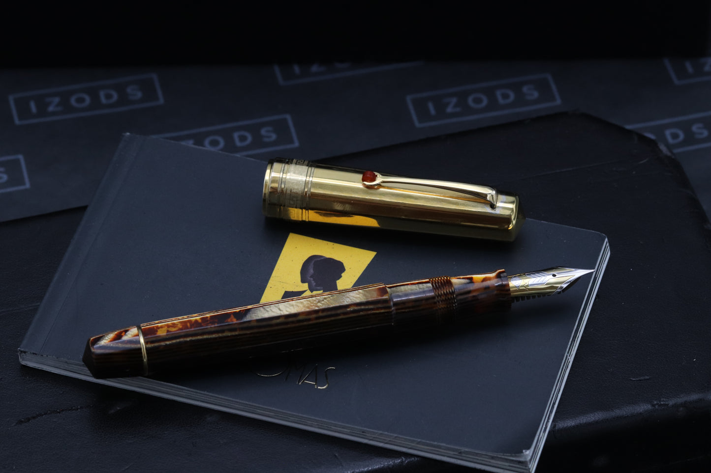 Omas Paragon Arco Bronze Preziose Vermeil Cap Fountain Pen