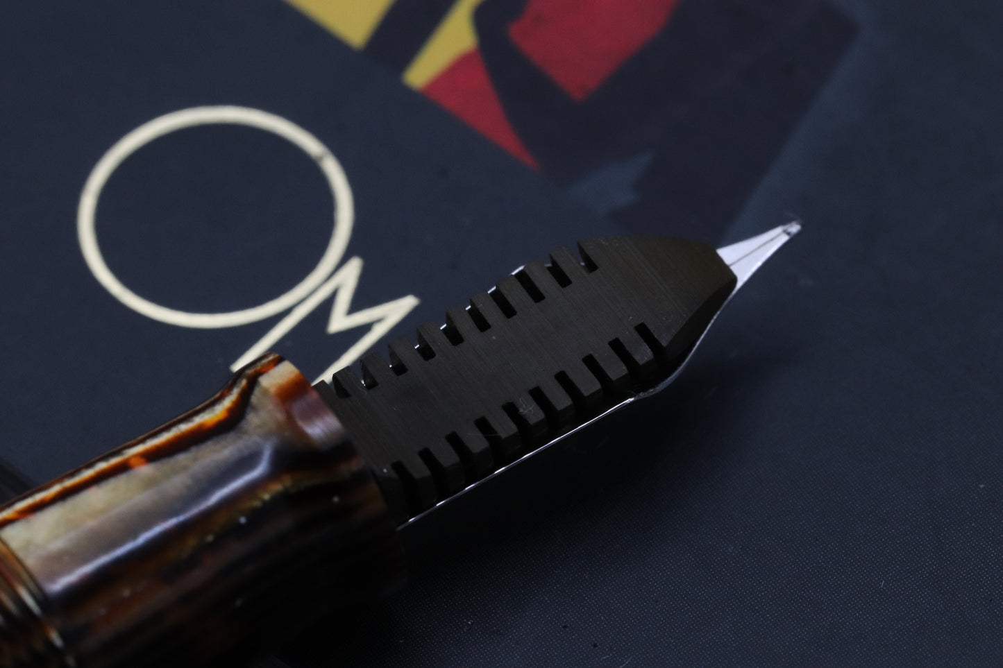 Omas Paragon Arco Bronze Preziose Vermeil Cap Fountain Pen