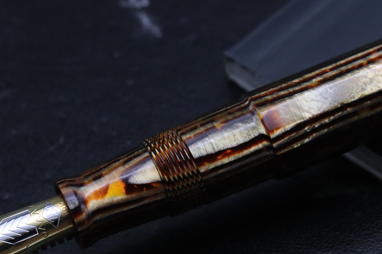 Omas Paragon Arco Bronze Preziose Vermeil Cap Fountain Pen