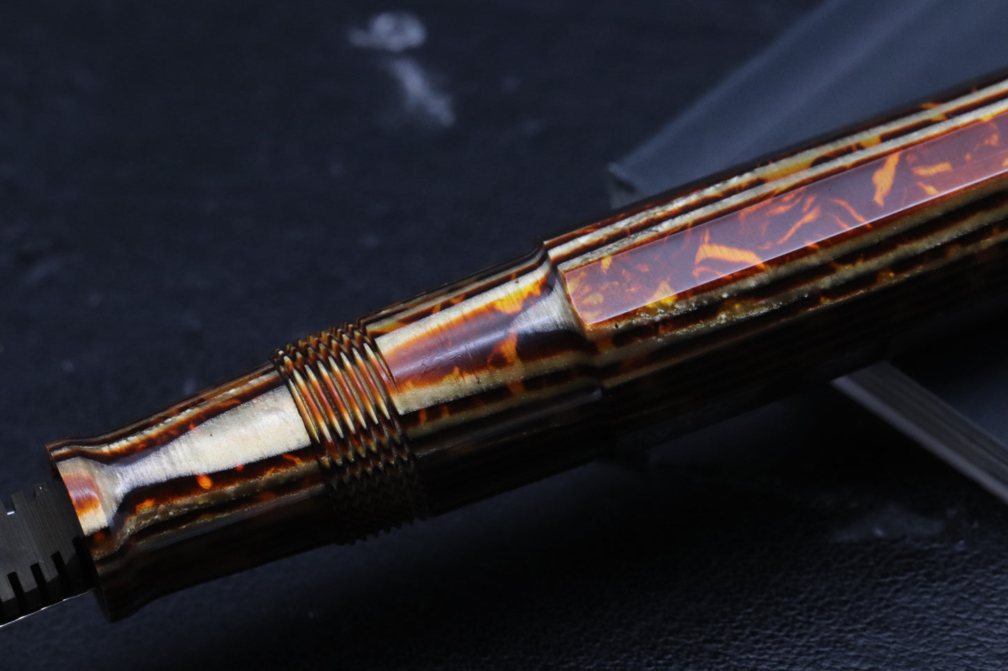 Omas Paragon Arco Bronze Preziose Vermeil Cap Fountain Pen