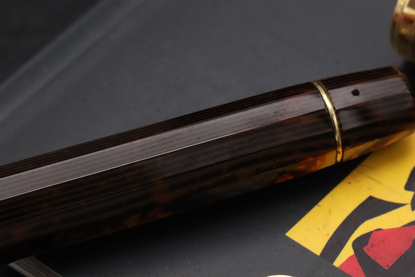 Omas Paragon Arco Bronze Preziose Vermeil Cap Fountain Pen