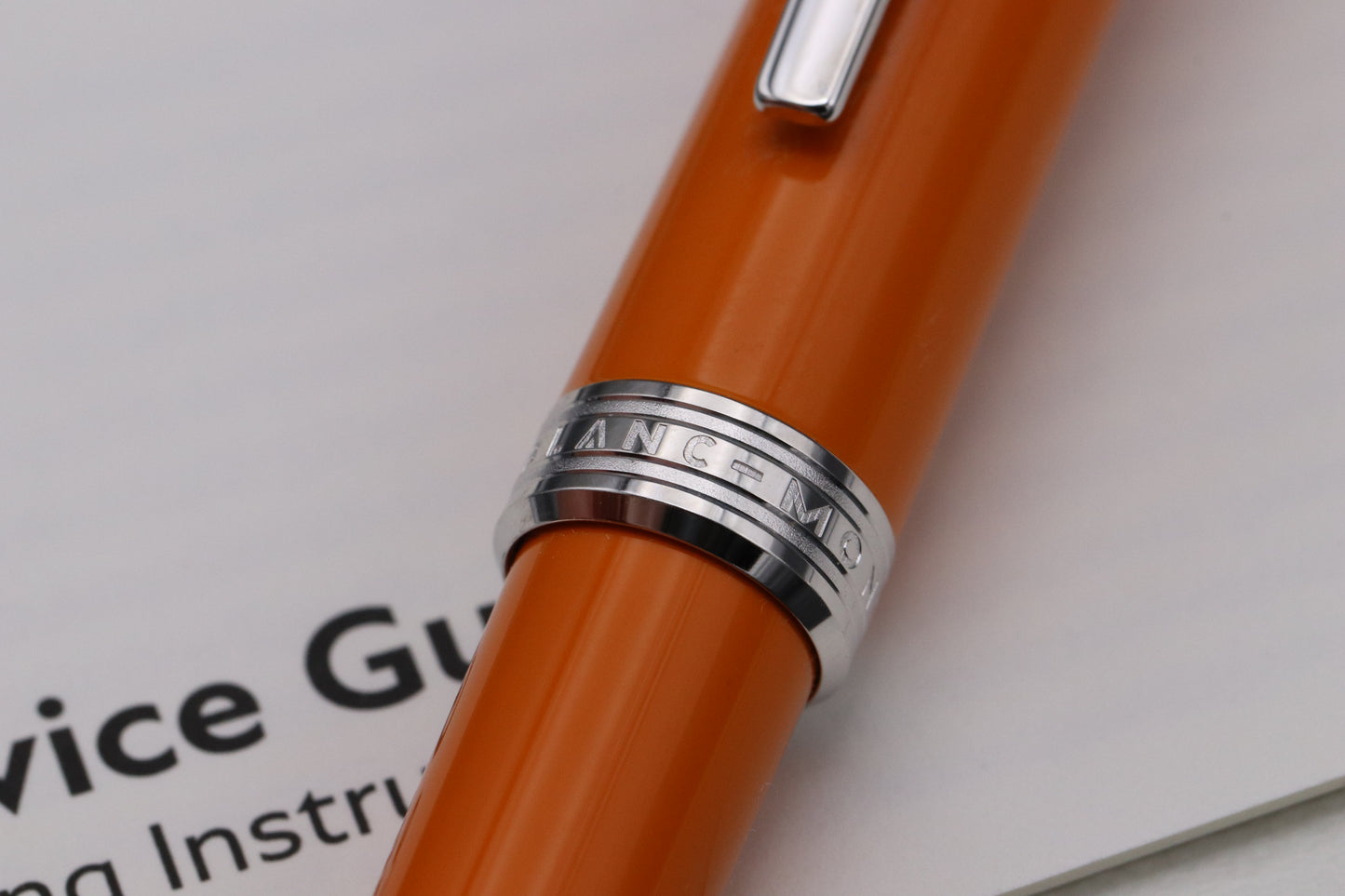 Montblanc PIX Manganese Orange Ballpoint Pen - UNUSED