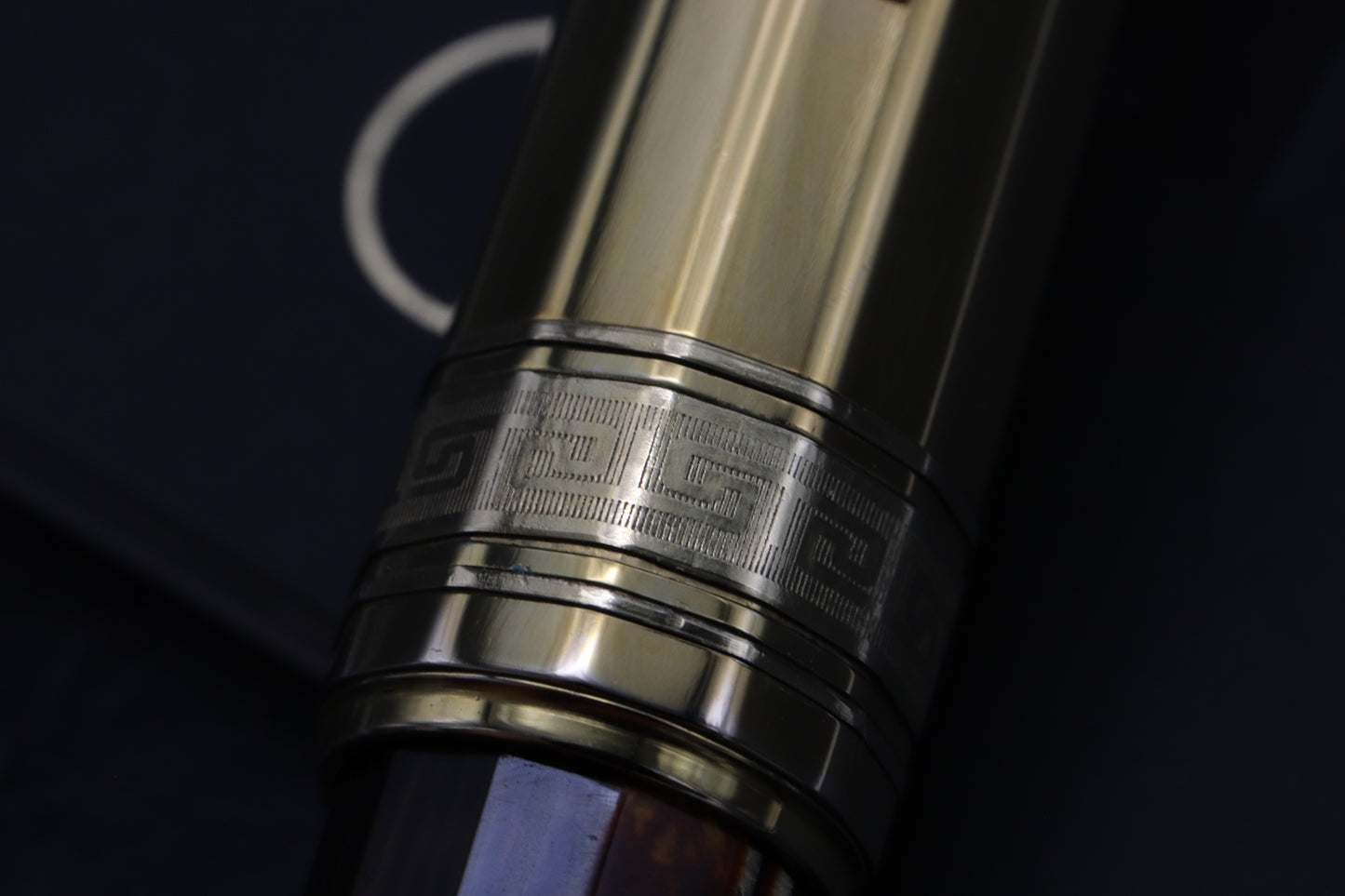Omas Paragon Arco Bronze Preziose Vermeil Cap Fountain Pen