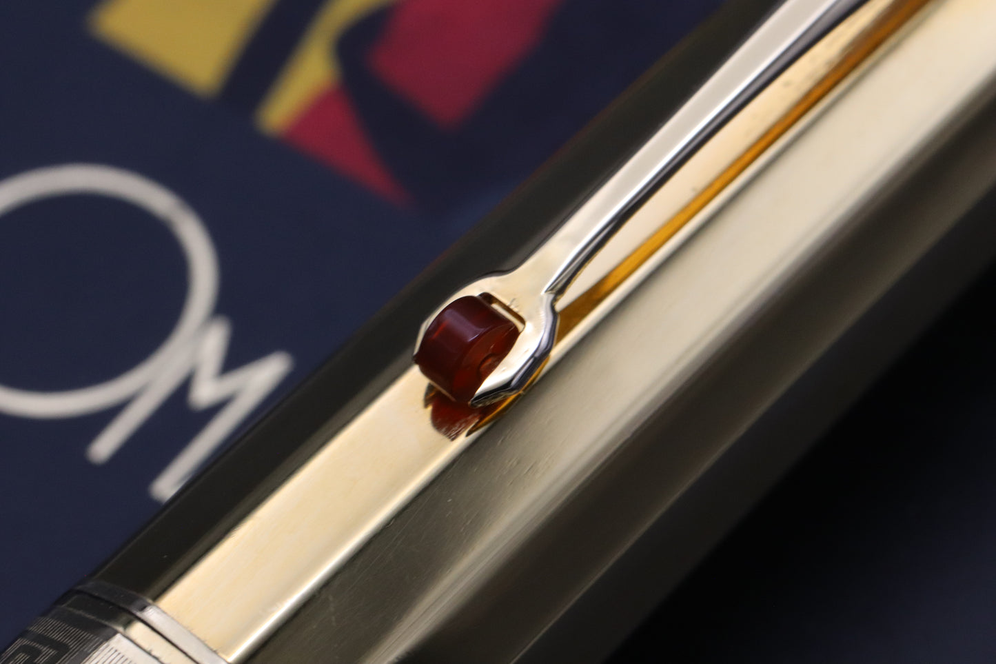 Omas Paragon Arco Bronze Preziose Vermeil Cap Fountain Pen