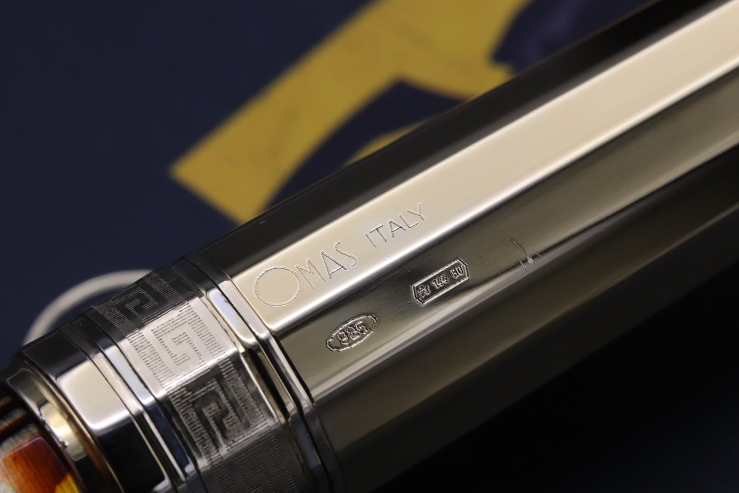 Omas Paragon Arco Bronze Preziose Vermeil Cap Fountain Pen