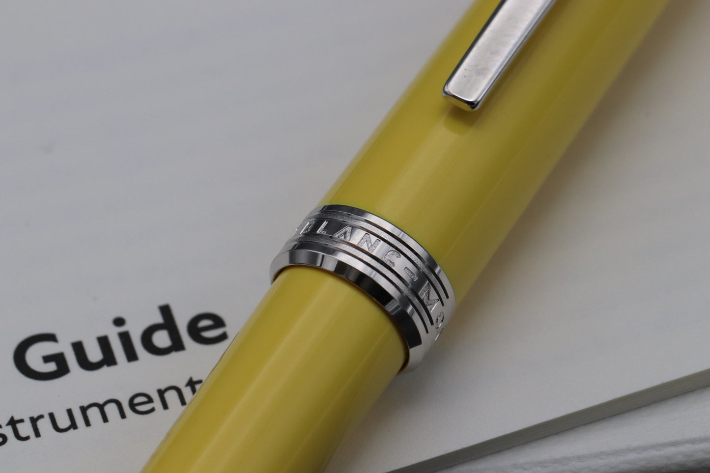 Montblanc PIX Yellow Ballpoint Pen - UNUSED
