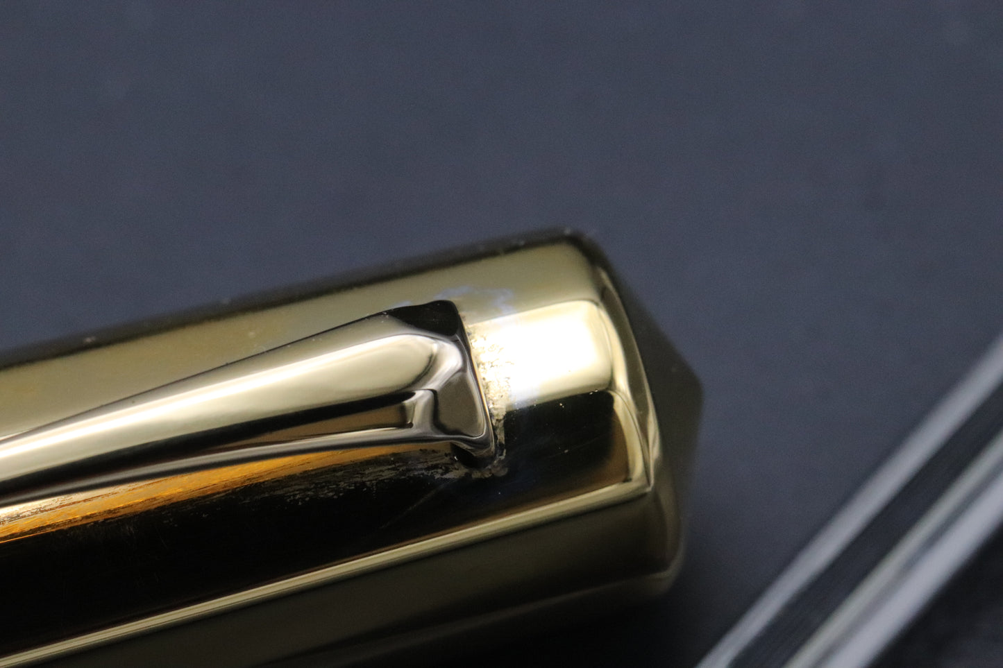 Omas Paragon Arco Bronze Preziose Vermeil Cap Fountain Pen