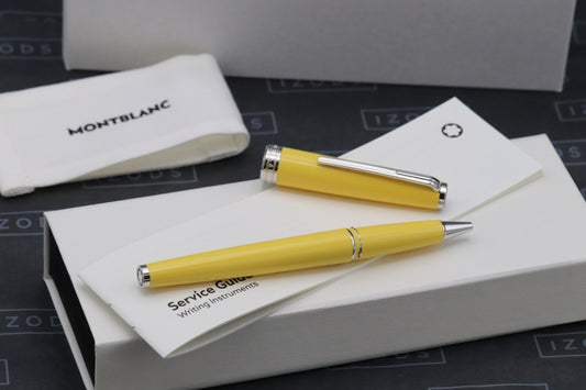 Montblanc PIX Yellow Rollerball / Fineliner Pen - UNUSED