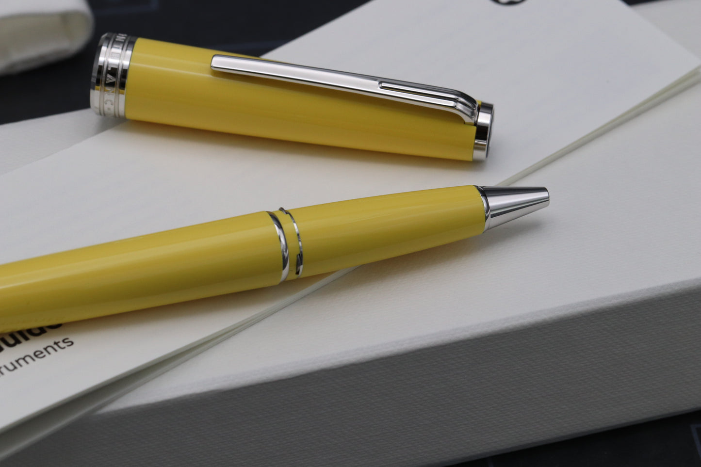 Montblanc PIX Yellow Rollerball / Fineliner Pen - UNUSED