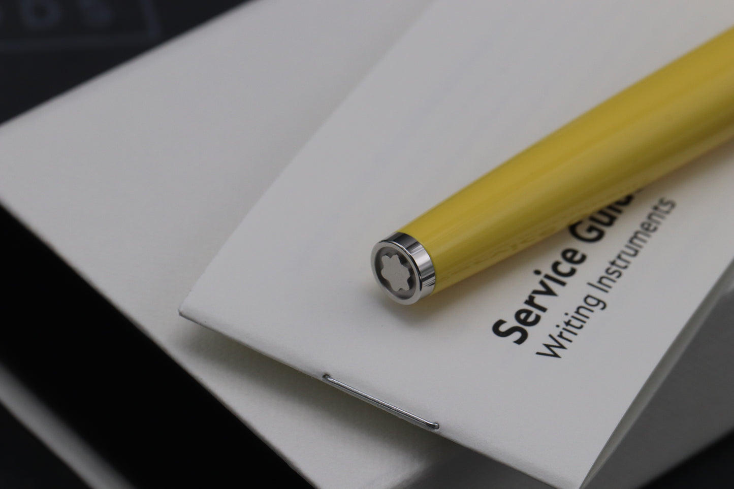 Montblanc PIX Yellow Rollerball / Fineliner Pen - UNUSED