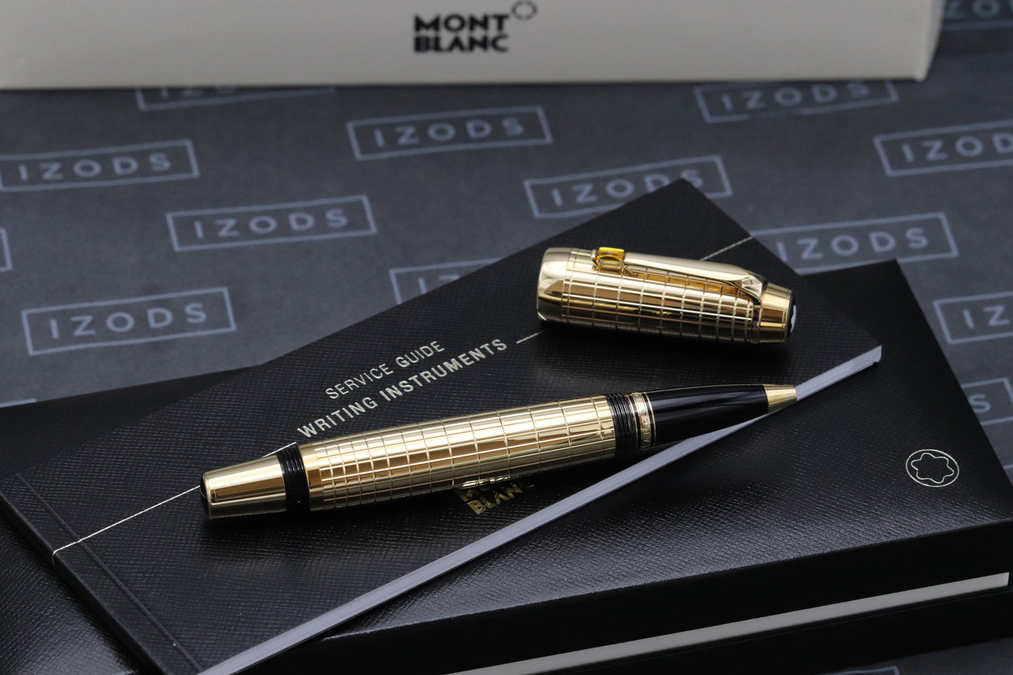 Montblanc Boheme Citrine Gold Plated Rollerball / Fineliner Pen