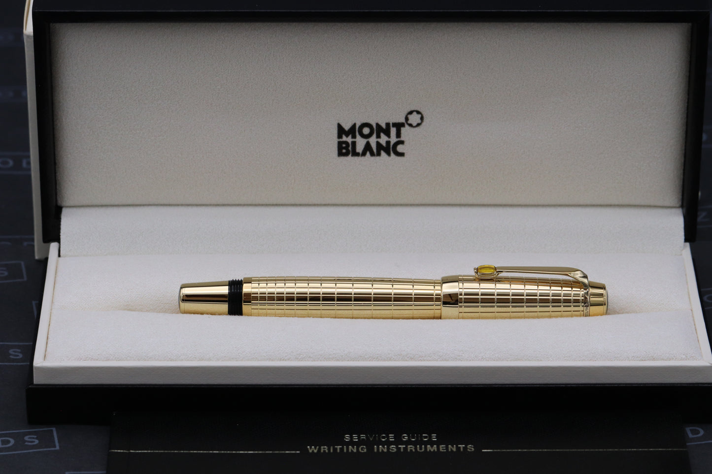 Montblanc Boheme Citrine Gold Plated Rollerball / Fineliner Pen