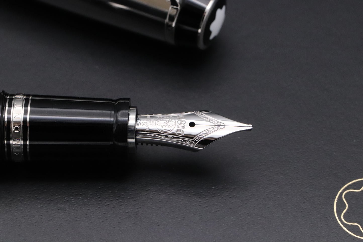 Montblanc Boheme Steel Noir Fountain Pen